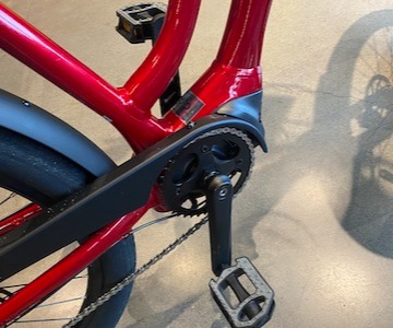 Class 1 e-bike drivetrain