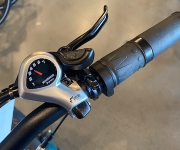 Class 2 e-bike throttle