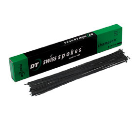 DT Swiss Champion 14g Black Spokes DT Swiss Champion 14g Black Spokes