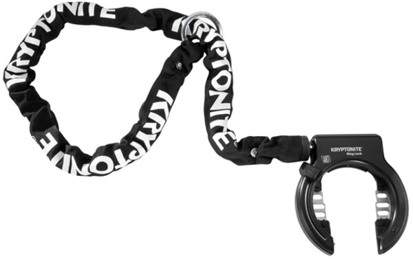 Kryptonite Ring Lock (Non-Key Retaining) w/5.5mm Plug-In Chain Set Kryptonite Ring Lock (Non-Key Retaining) w/5.5mm Plug-In Chain Set