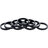 Color | Size: Black | 5mm