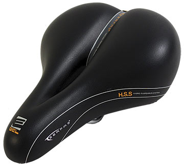 Serfas E-Gel Cruiser Saddle w/Cut-Out Serfas E-Gel Cruiser Saddle w/Cut-Out