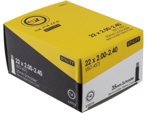 Sunlite Utili-T Standard Schrader Valve Tube 20-inch Sunlite Utili-T Standard Schrader Valve Tube 20-inch