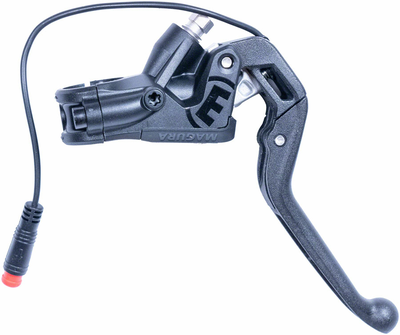 Magura Magura MT5/MT4E Disc Brake Master Cylinder and Lever Assembly - 3-Finger, HIGO Closer, Black